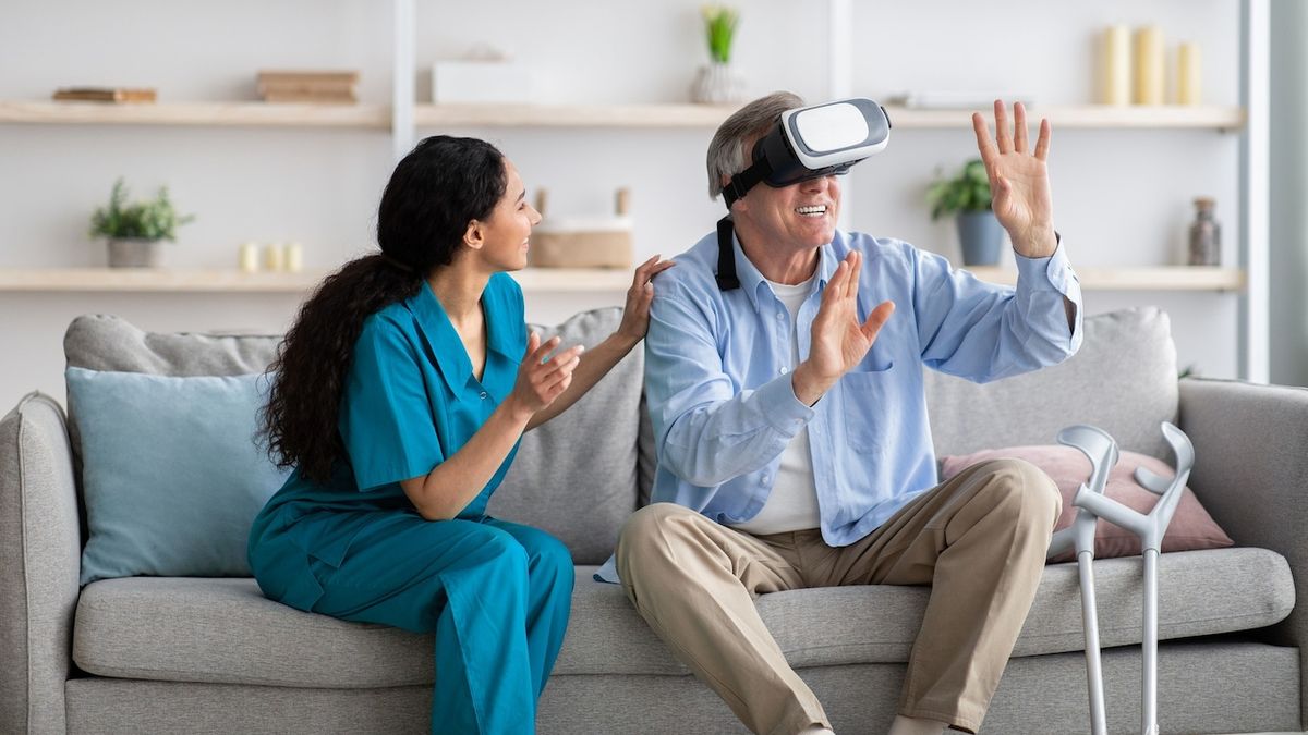 Virtuální reality pomáhá vypořádat se s bolestí a zkostmi